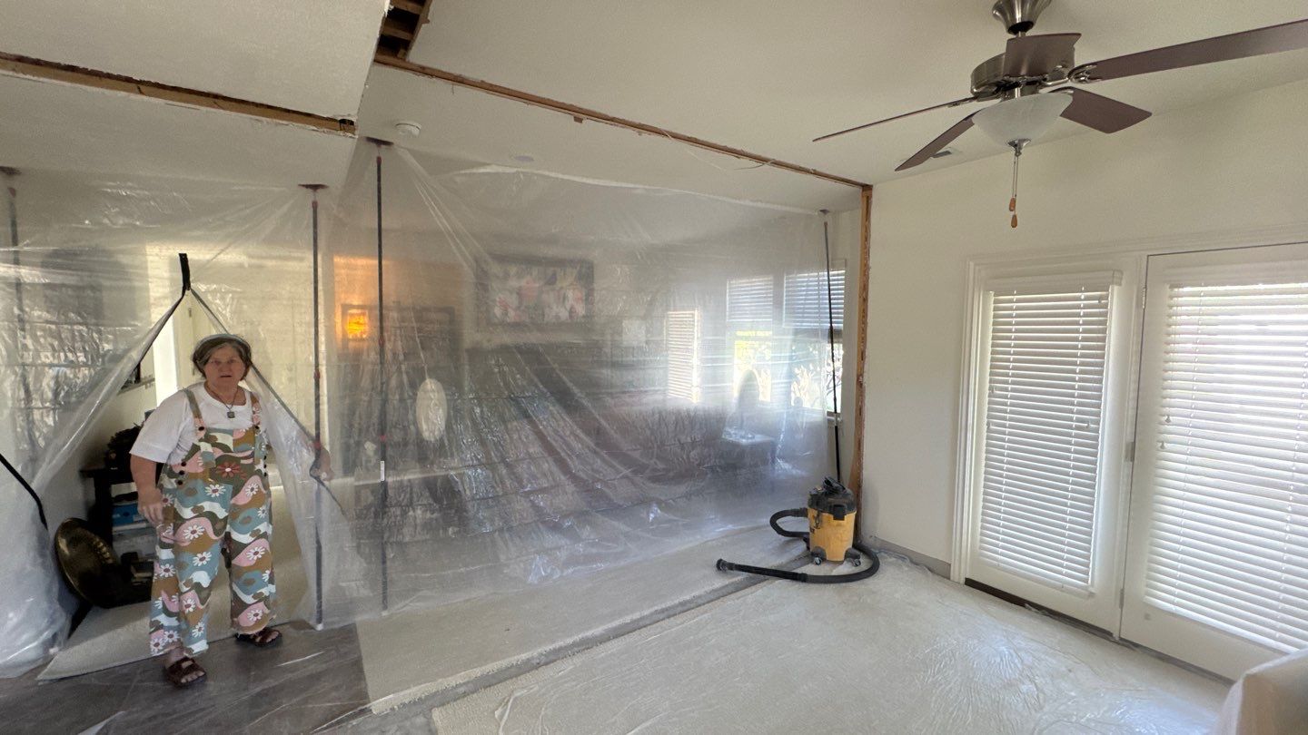 Wall Removal Project in South Jordan by Rudd Builders LLC