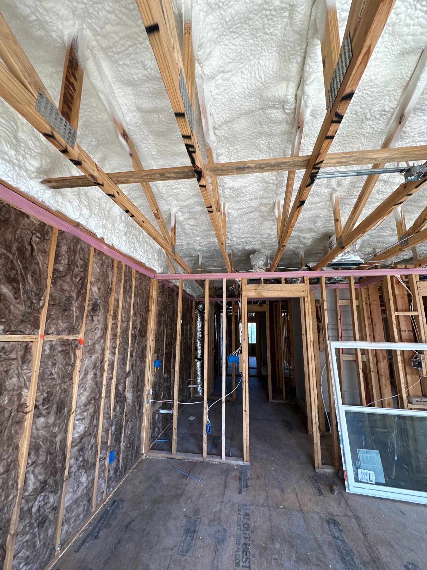 Batt/ Spray foam insulation by Apex Insulation Solutions