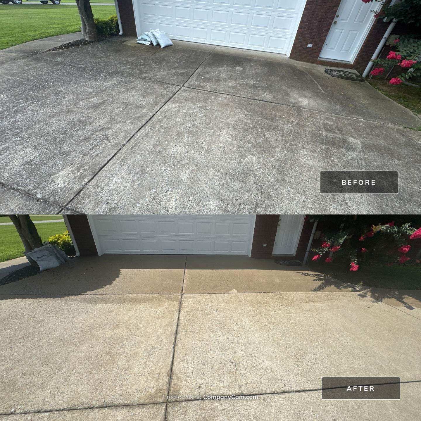 Lira's Driveway by Mr. Mister Power Washing