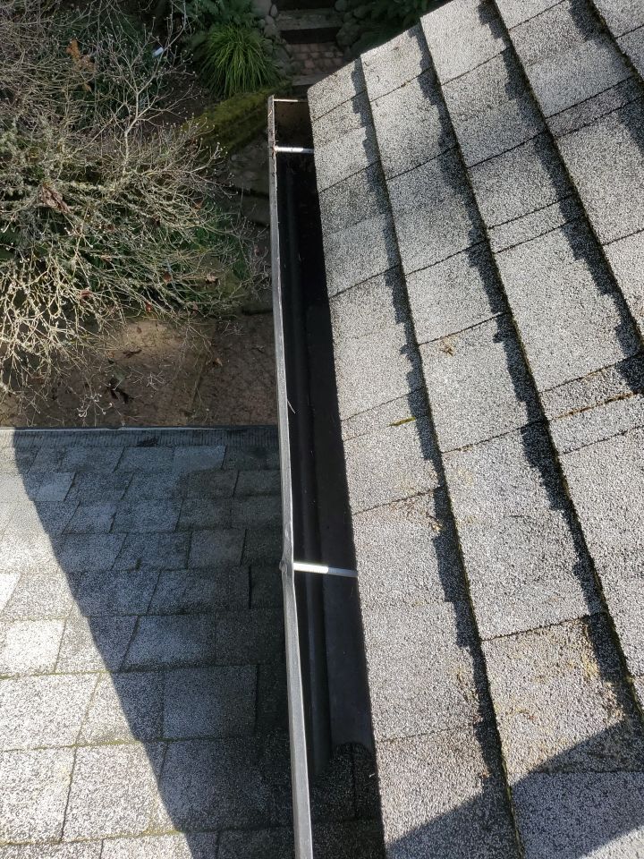 Roof Treatment using Surfactant and Biocide by Willamette Outdoor Wash LLC