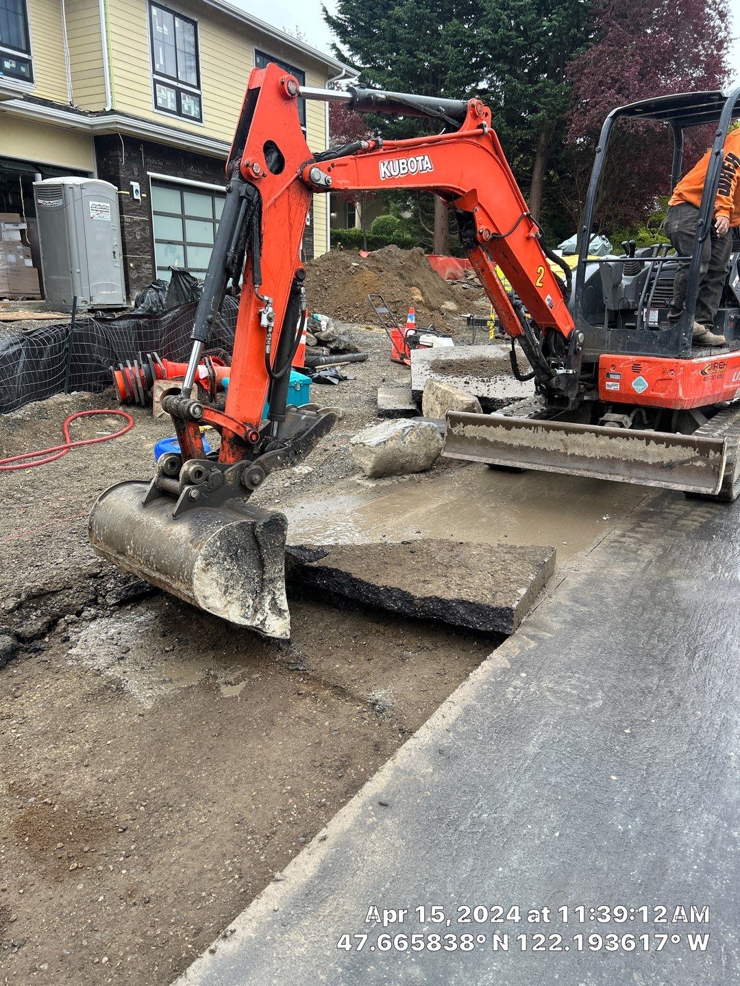 Thomas Custom Homes Development  by Jireh Asphalt & Concrete Inc 