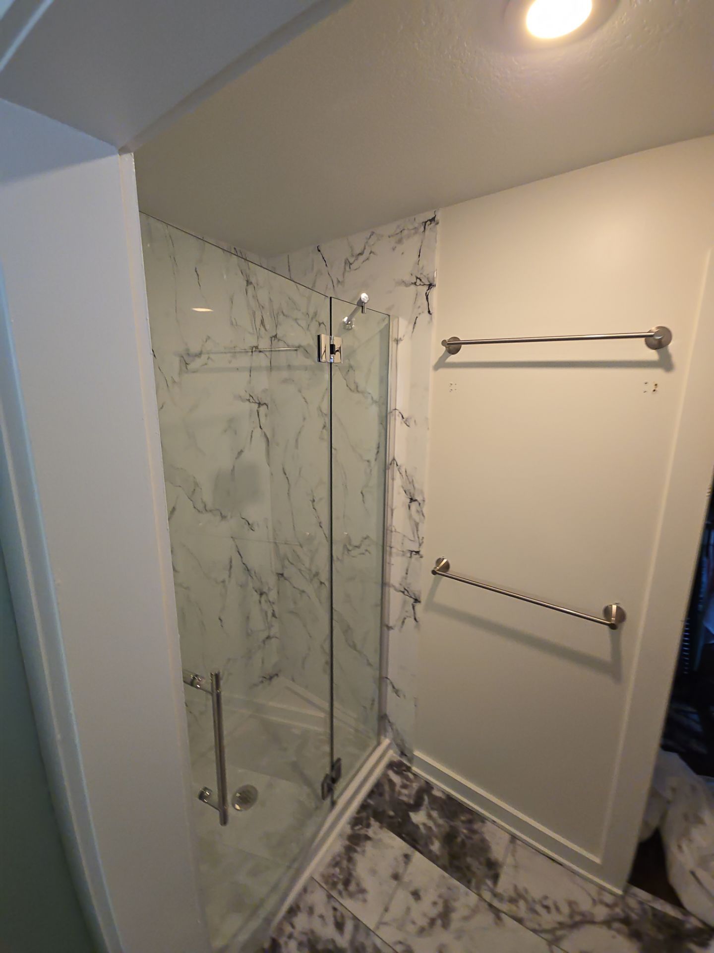 Bathroom Remodel using Acrylic by The Shower Company