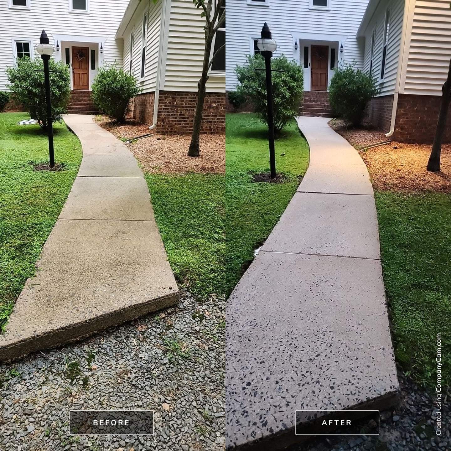 House Wash using cleaner by G&H Home Tech Pros LLC