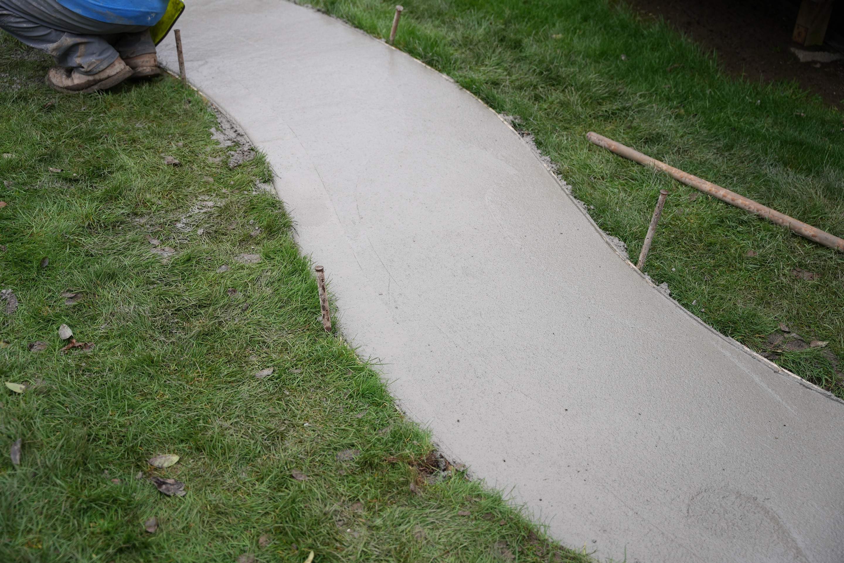 Wayne | Concrete patio & Walkway by Jireh Asphalt & Concrete Inc 