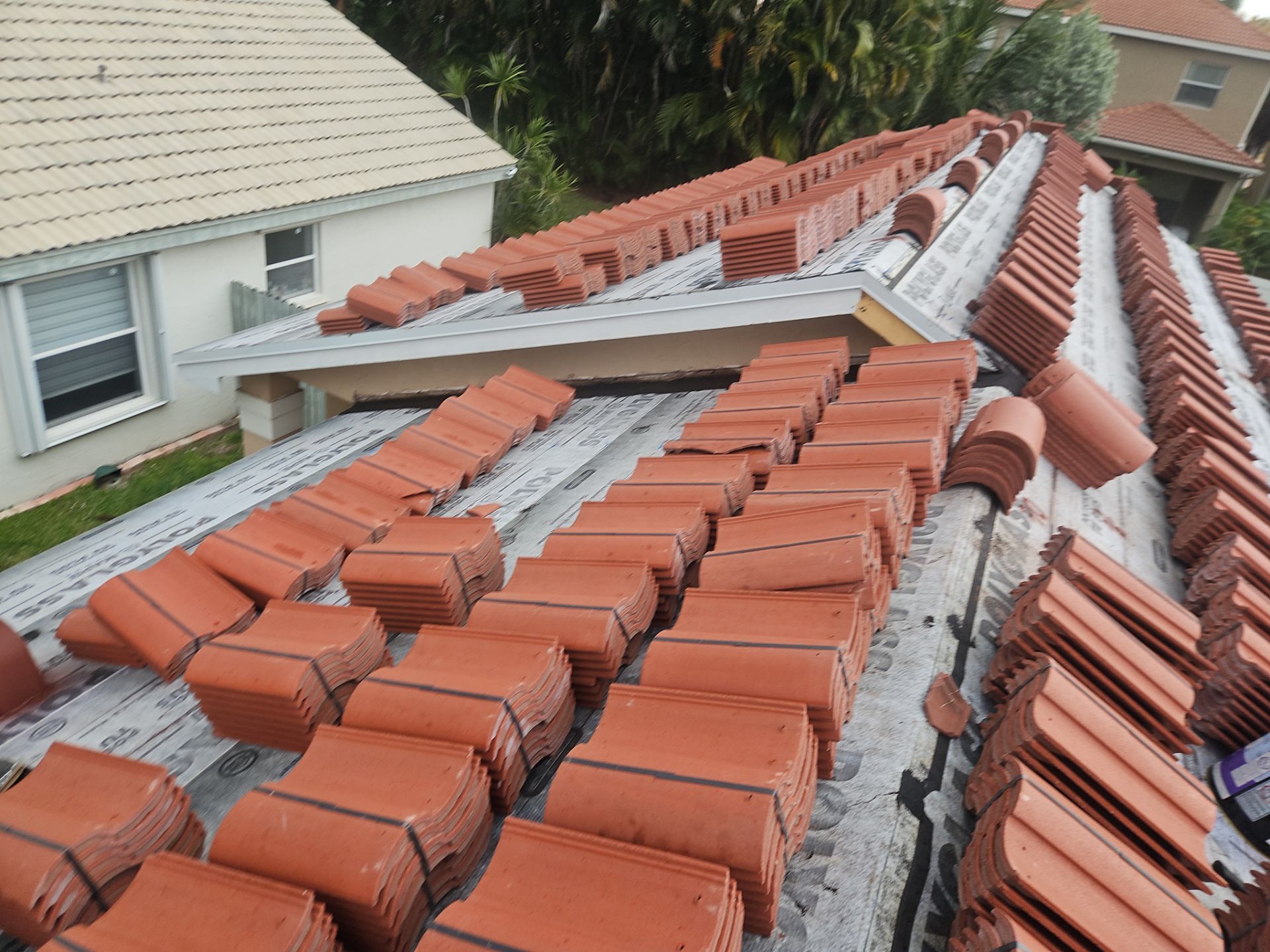 Residential Roofing Installation using WestLake Roofing Tile by BLUES BROTHERS ROOFING