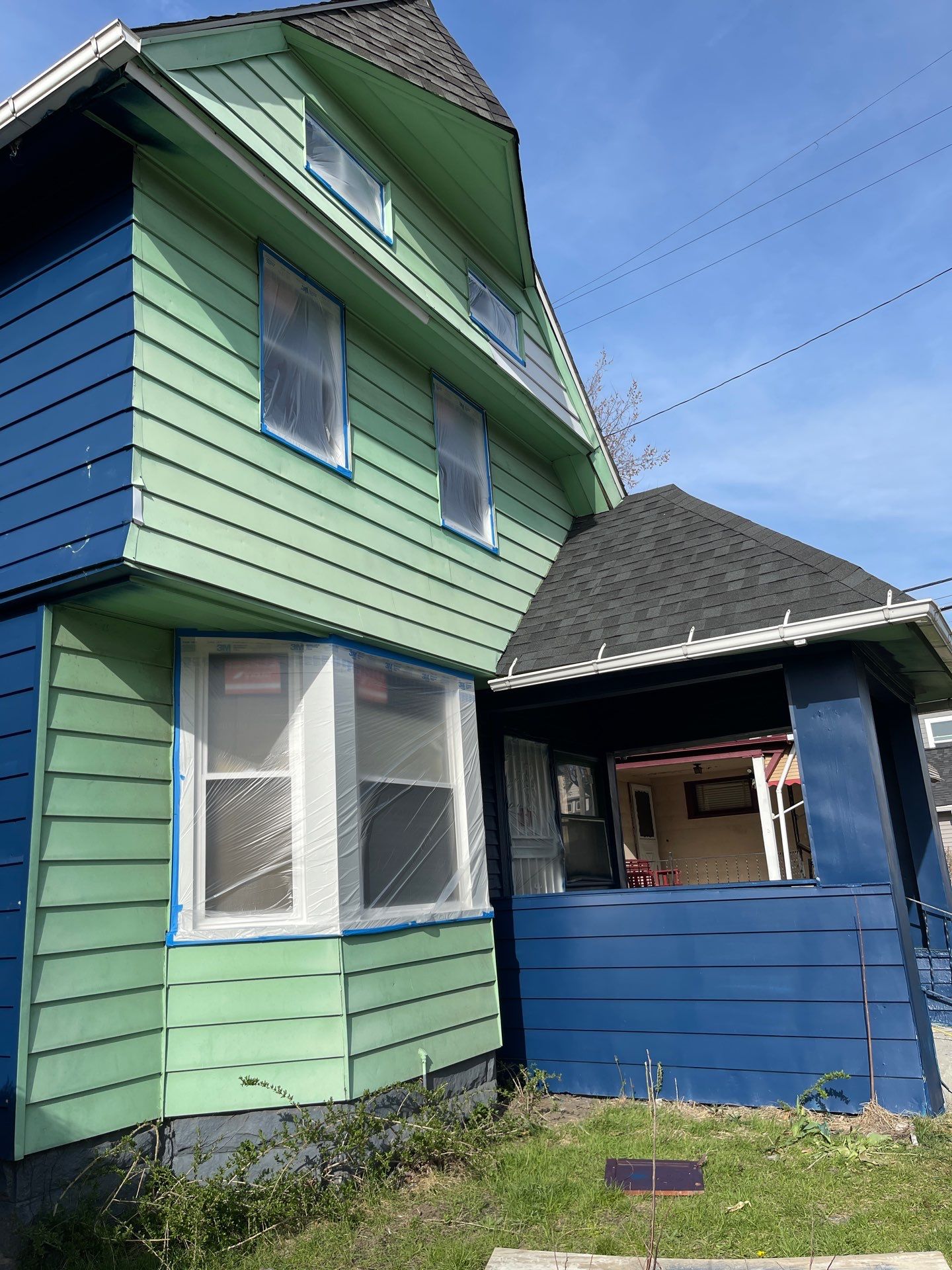 Exterior Painting using Benjamin Moore Element Guard by Callaway Contracting LLC
