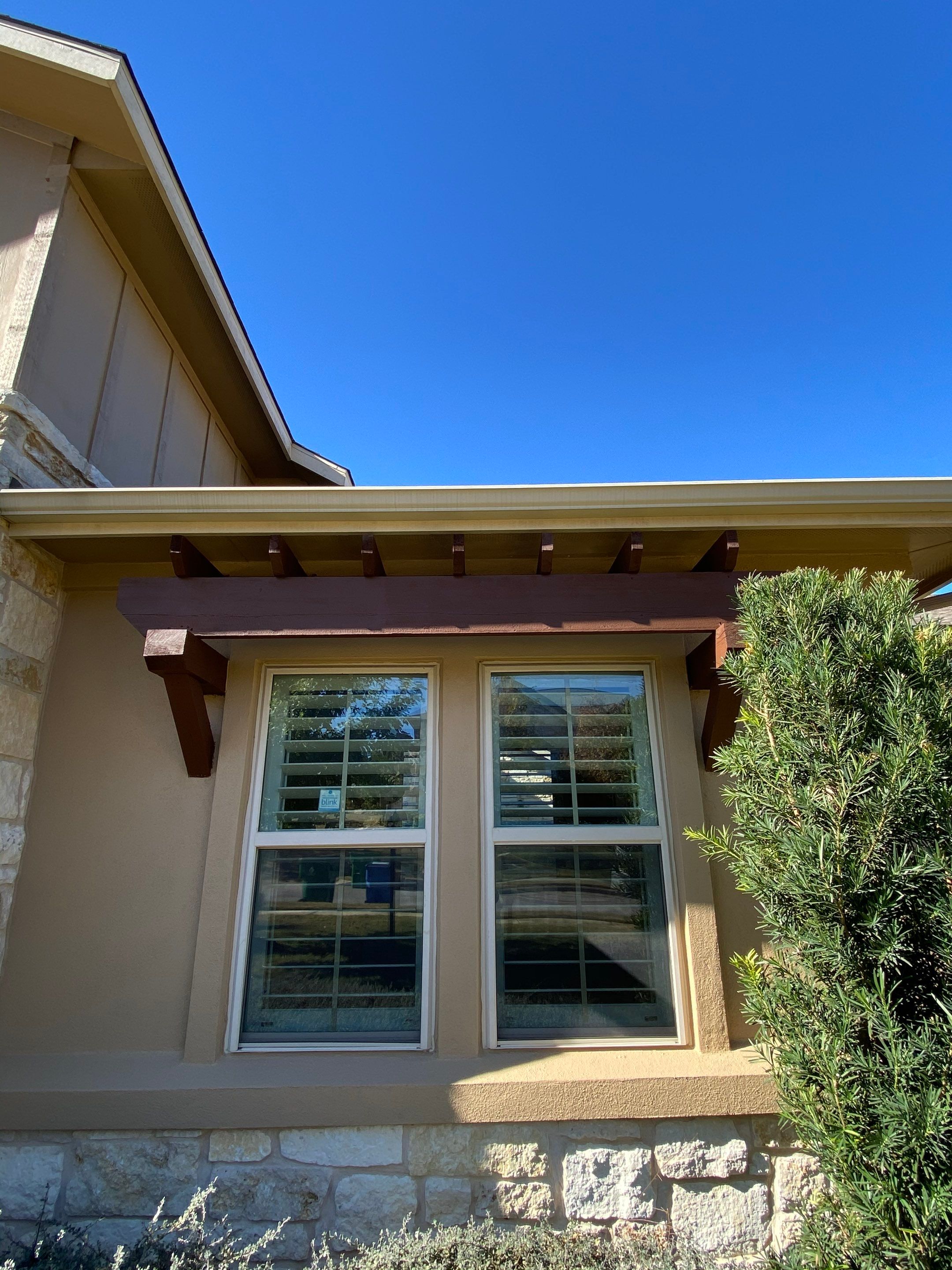 Exterior Re-stain in Lakeway  by AJ’s Painting