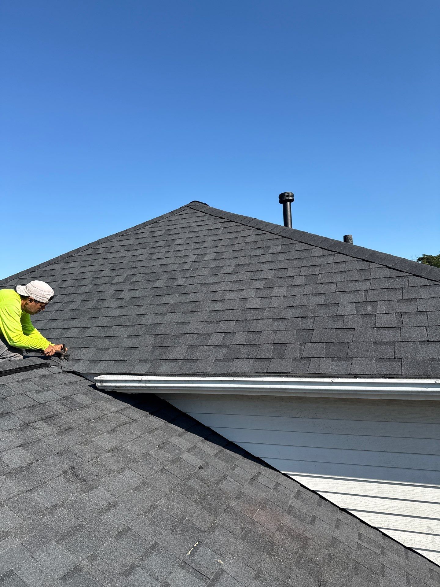 Gainesville: Residential Roof Replacement with CertainTeed Landmark in Moire Black  by RM Banning, Inc.