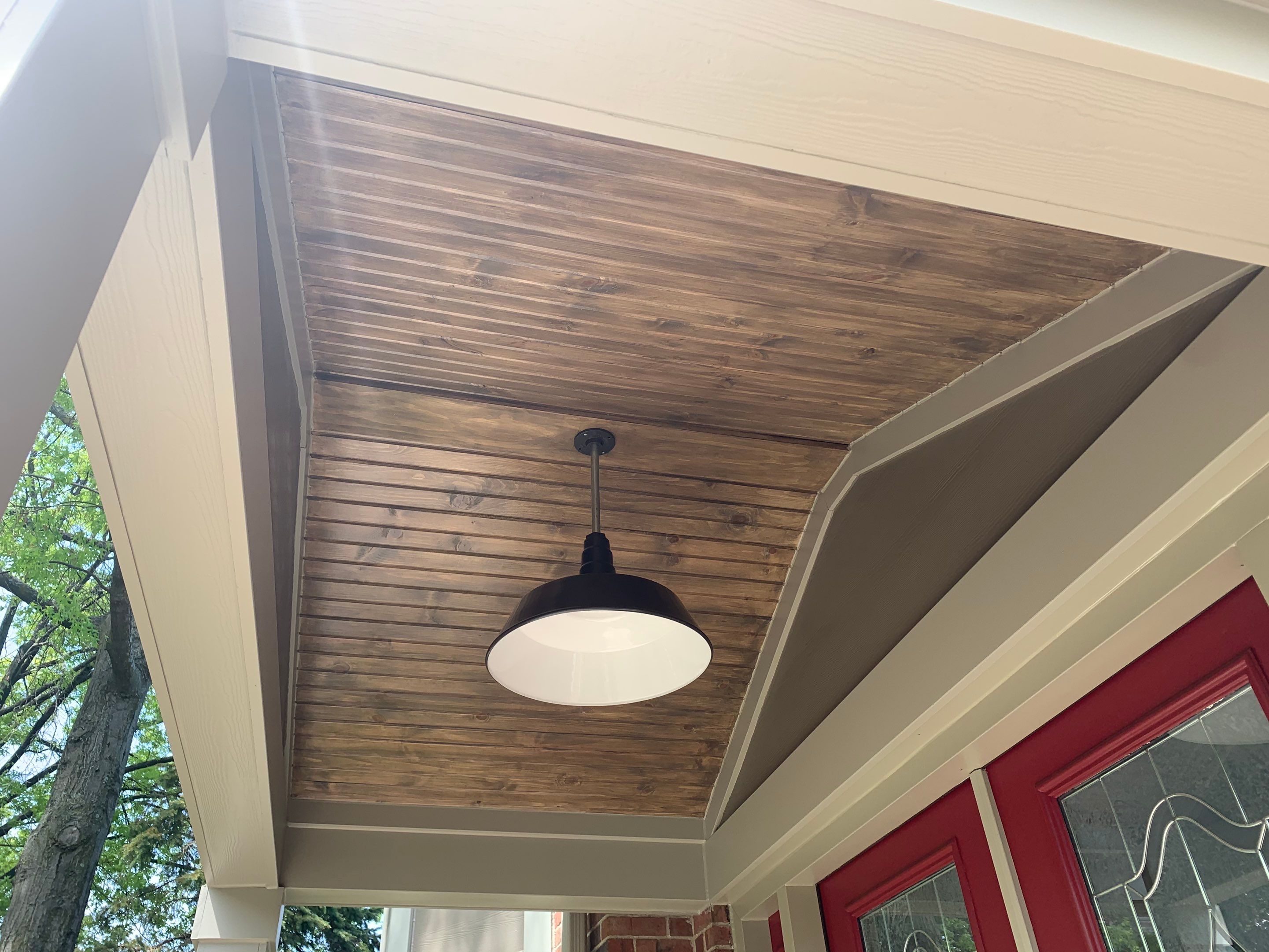 James Hardie Siding Replacement & Porch Addition by Bloomfield Construction & Restoration