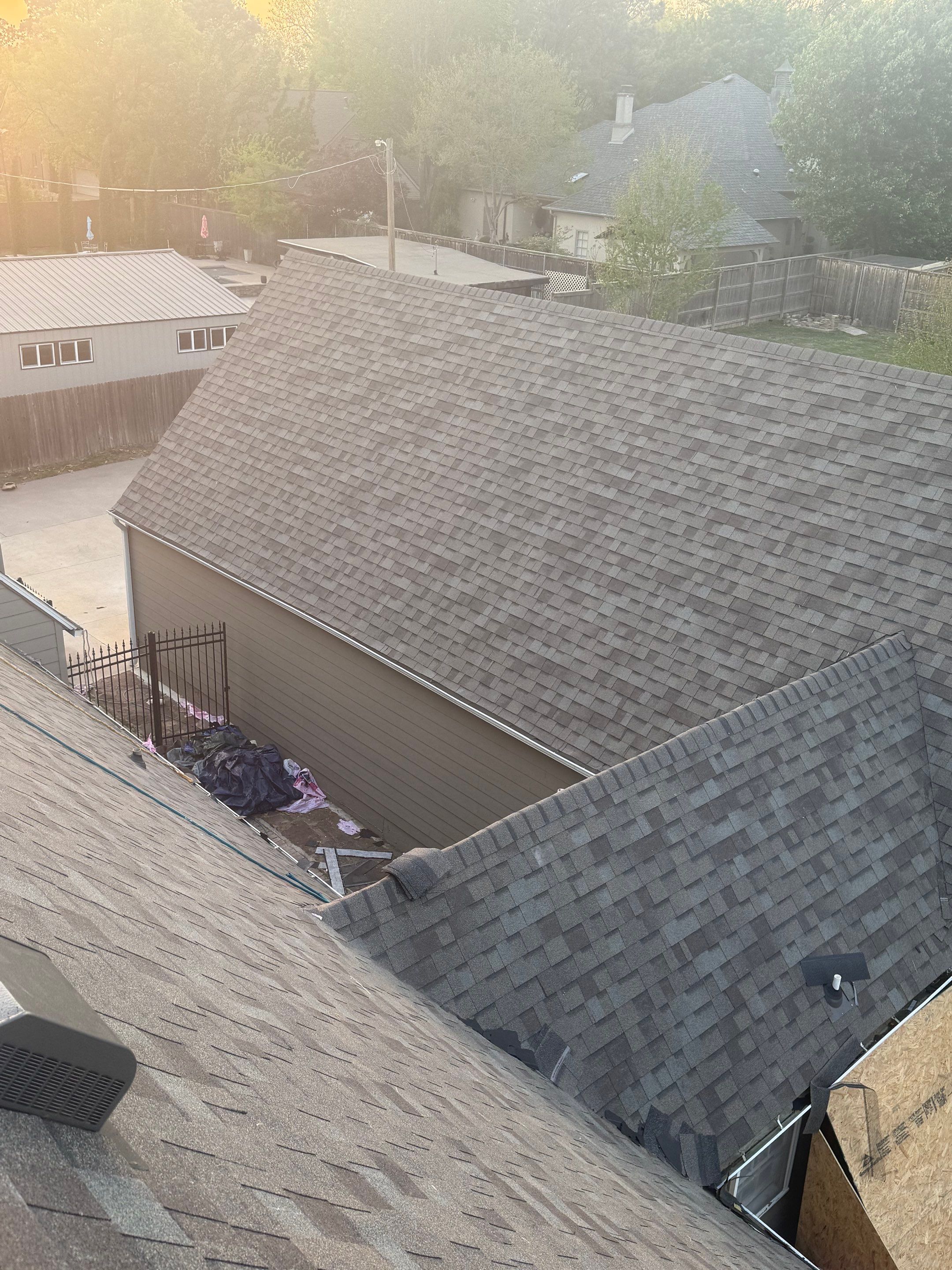 Roof Project in Tulsa by Decor Roofing & Restoration