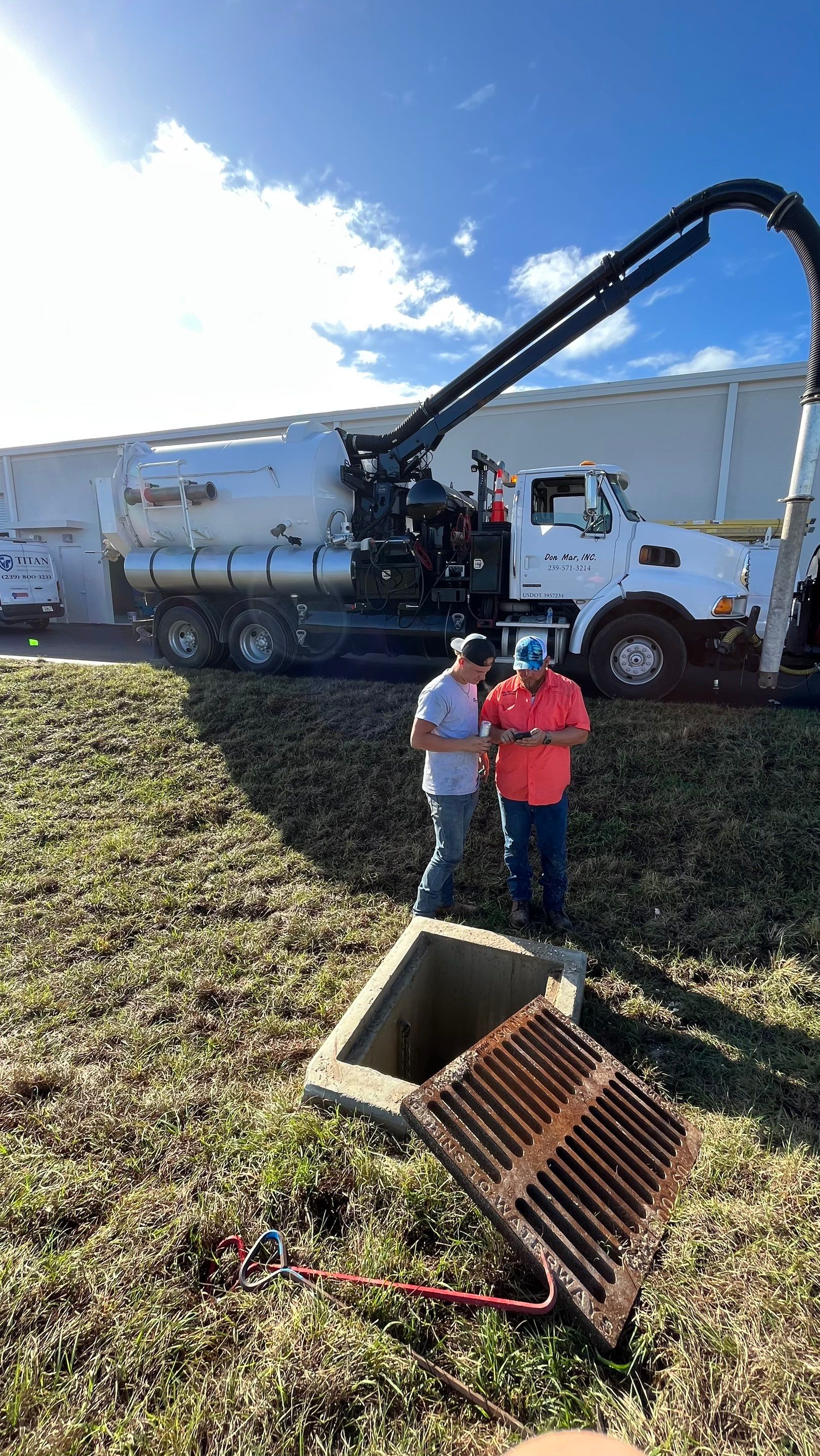 New Construction Storm Water System Maintenance by Don Mar, Inc. Storm Water Solutions