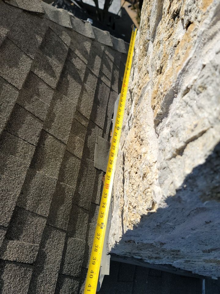 Insurance Claim Roof and Gutters using Owens Corning - Duration- Estate Gray -New Gutters - Exterior paint by Tex-Line Roofing