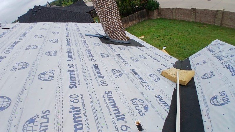 Residential Roofing Installation using ATLAS Pinnacle Pristine Shingles by Harvey Roofing & Construction