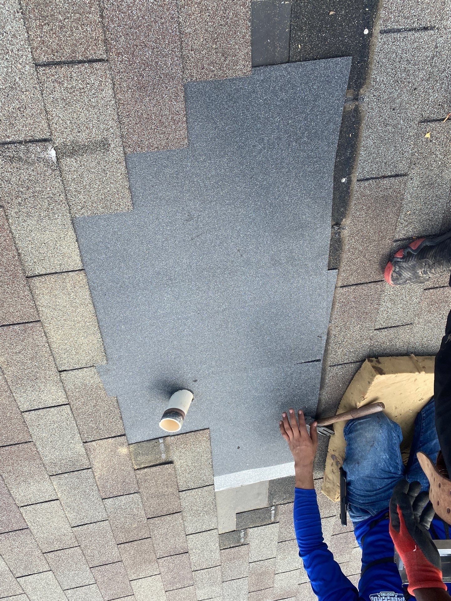 Hail Damage using Owen's Corning Duration (Lifetime) Shingles by Roof Repair Services LLC