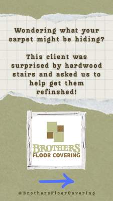 Hardwood Staircase Restoration and Carpet Removal in Zionsville