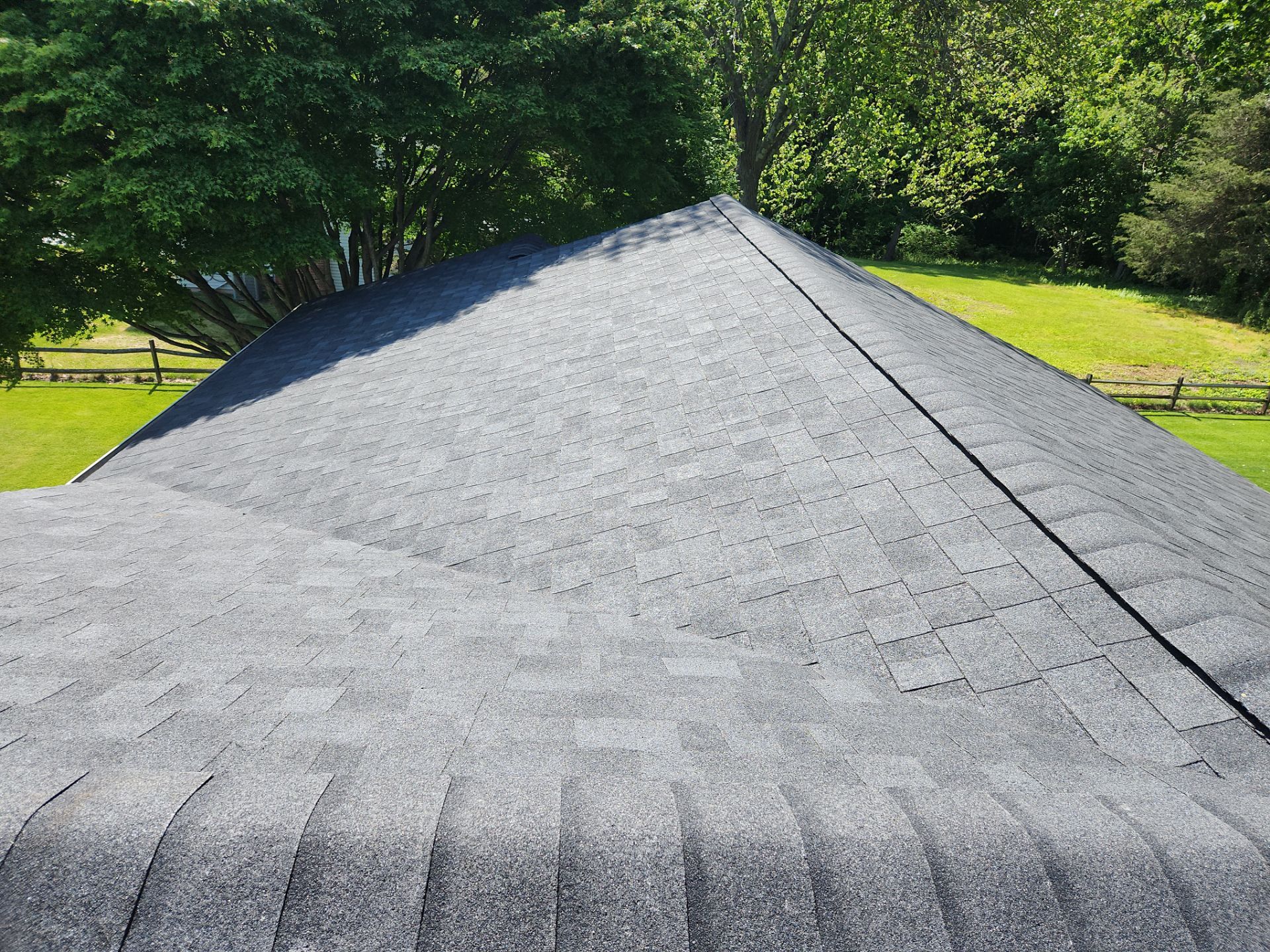 Residential Roof Replacement and Shingle Installation in North Haven by A Plus Exterior
