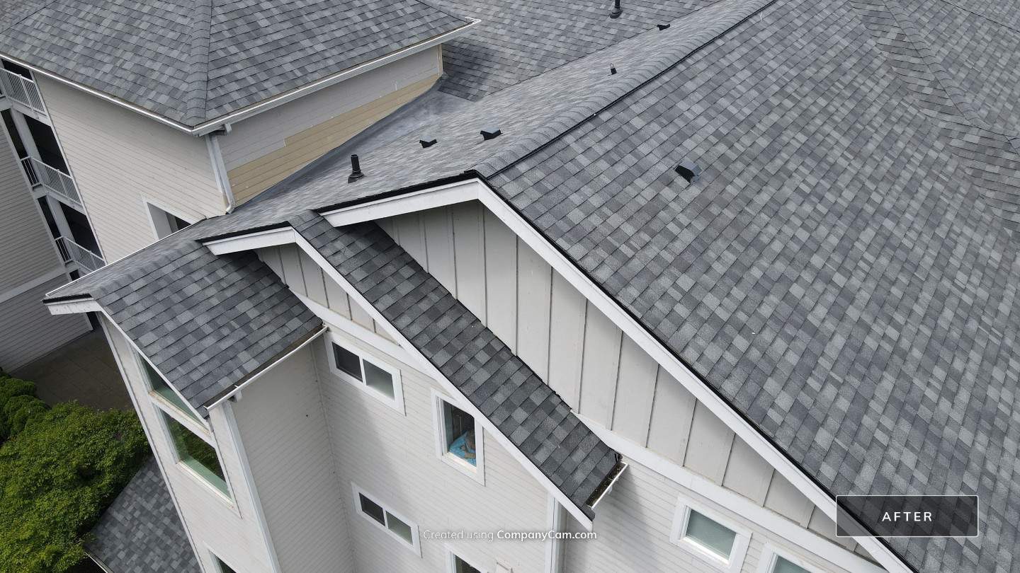 Condo complex on Lake Washington in Newcastle, WA needed a new roof by RoofSmart