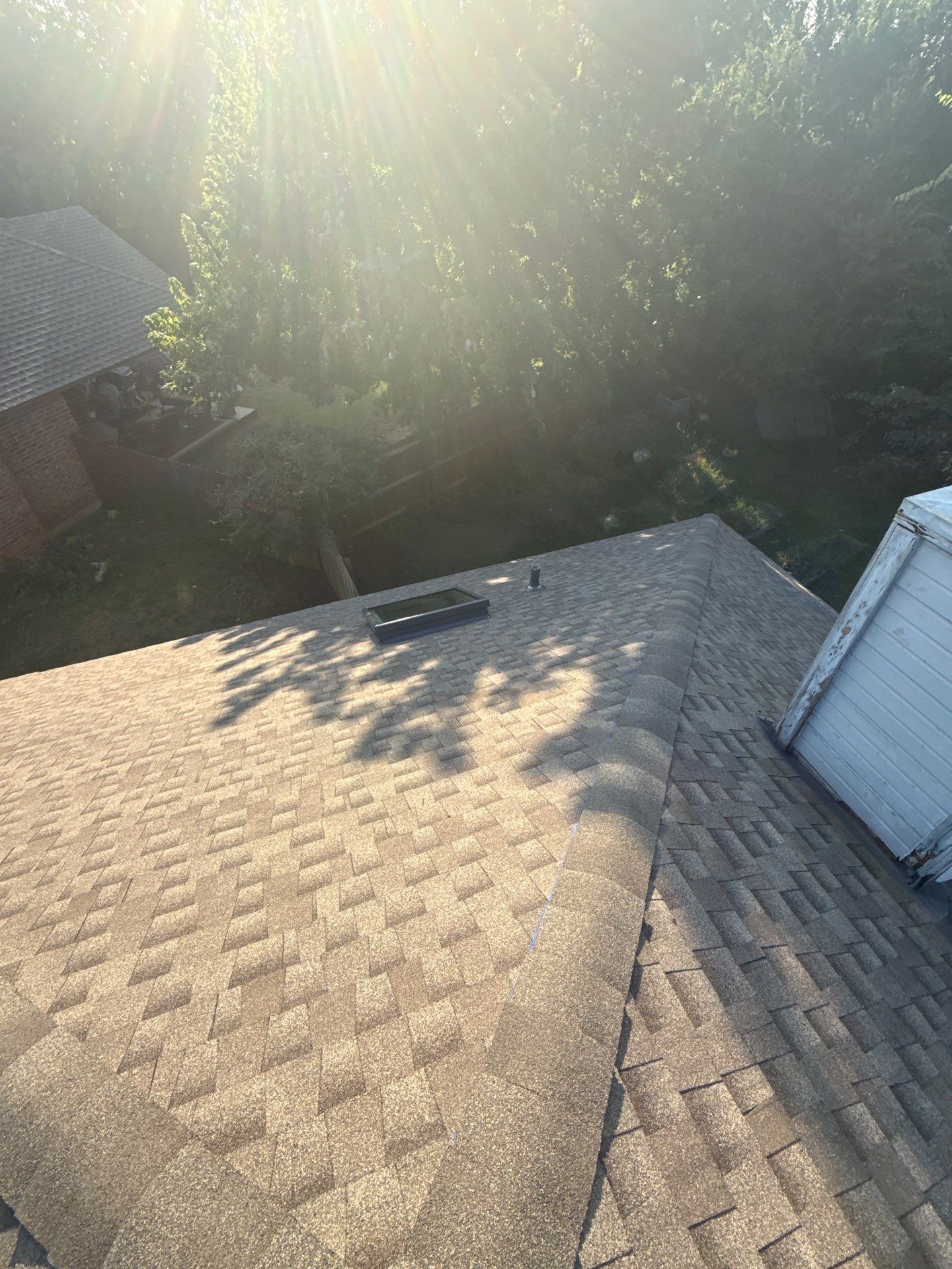 roof & skylight replacement in Edmond by McCann's Roofing and Construction