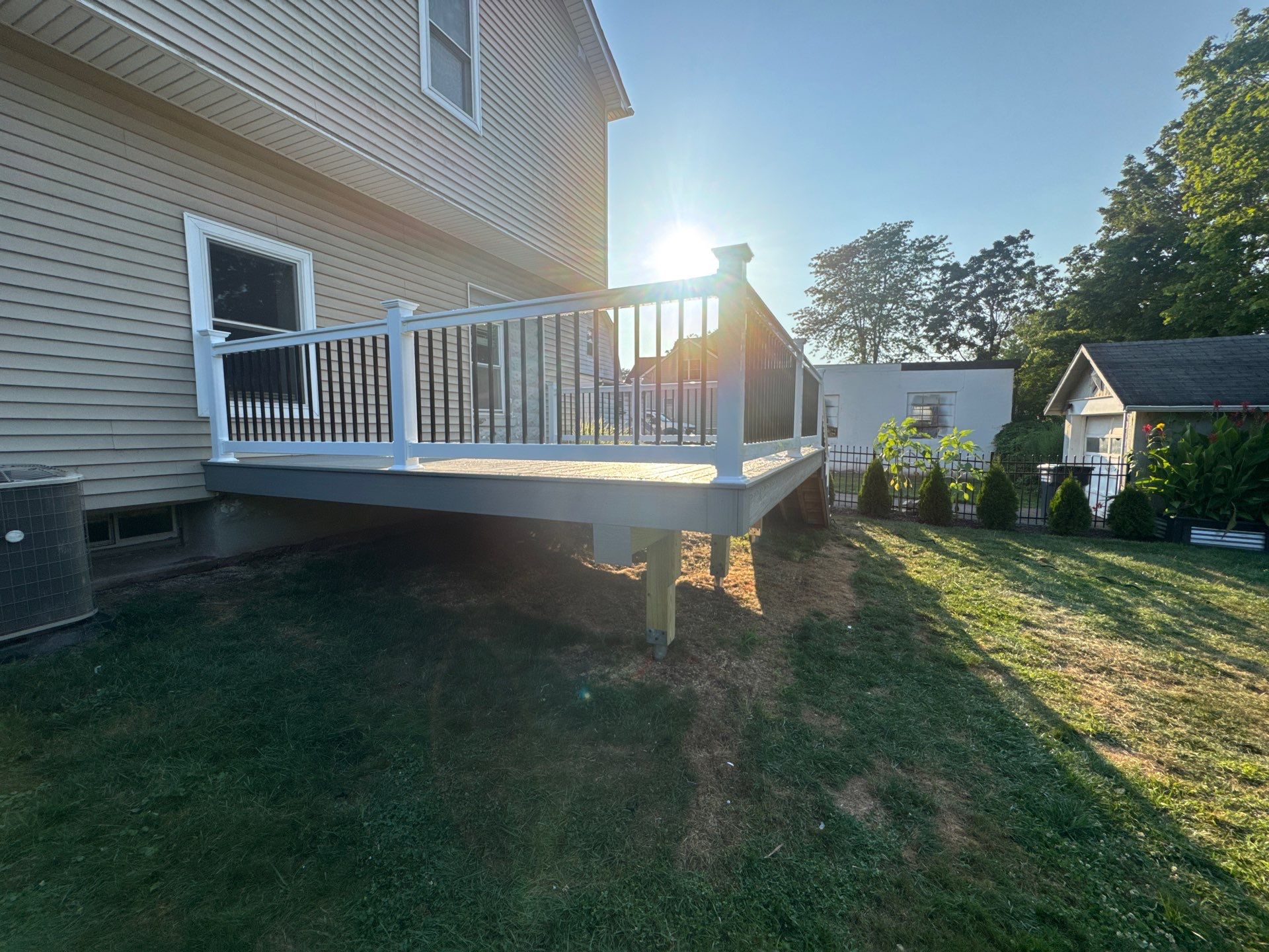 New Deck in Readington Township by deck guardian