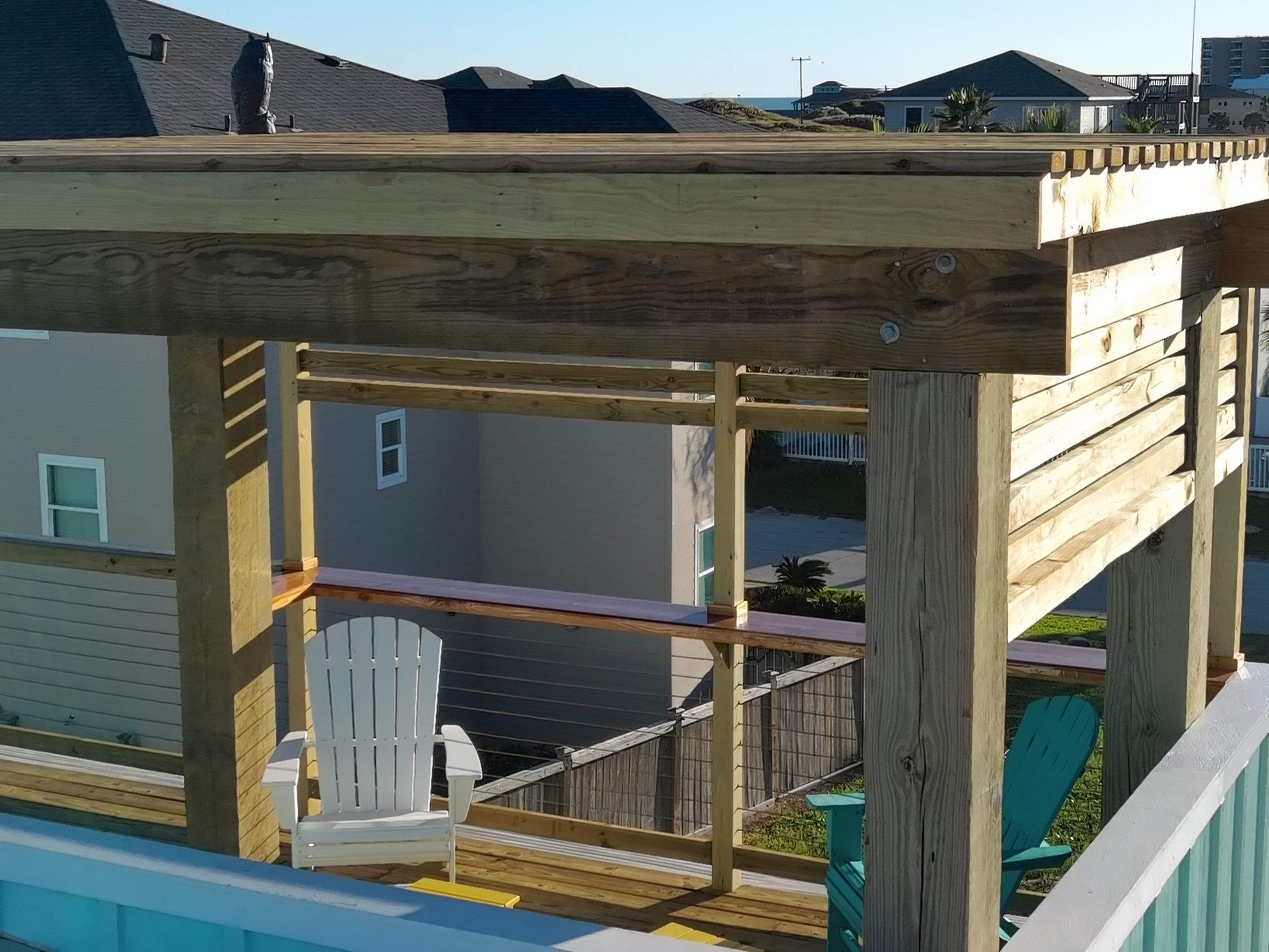 Roof Top Clubhouse on the Beach by Bayfront Roofing and Construction