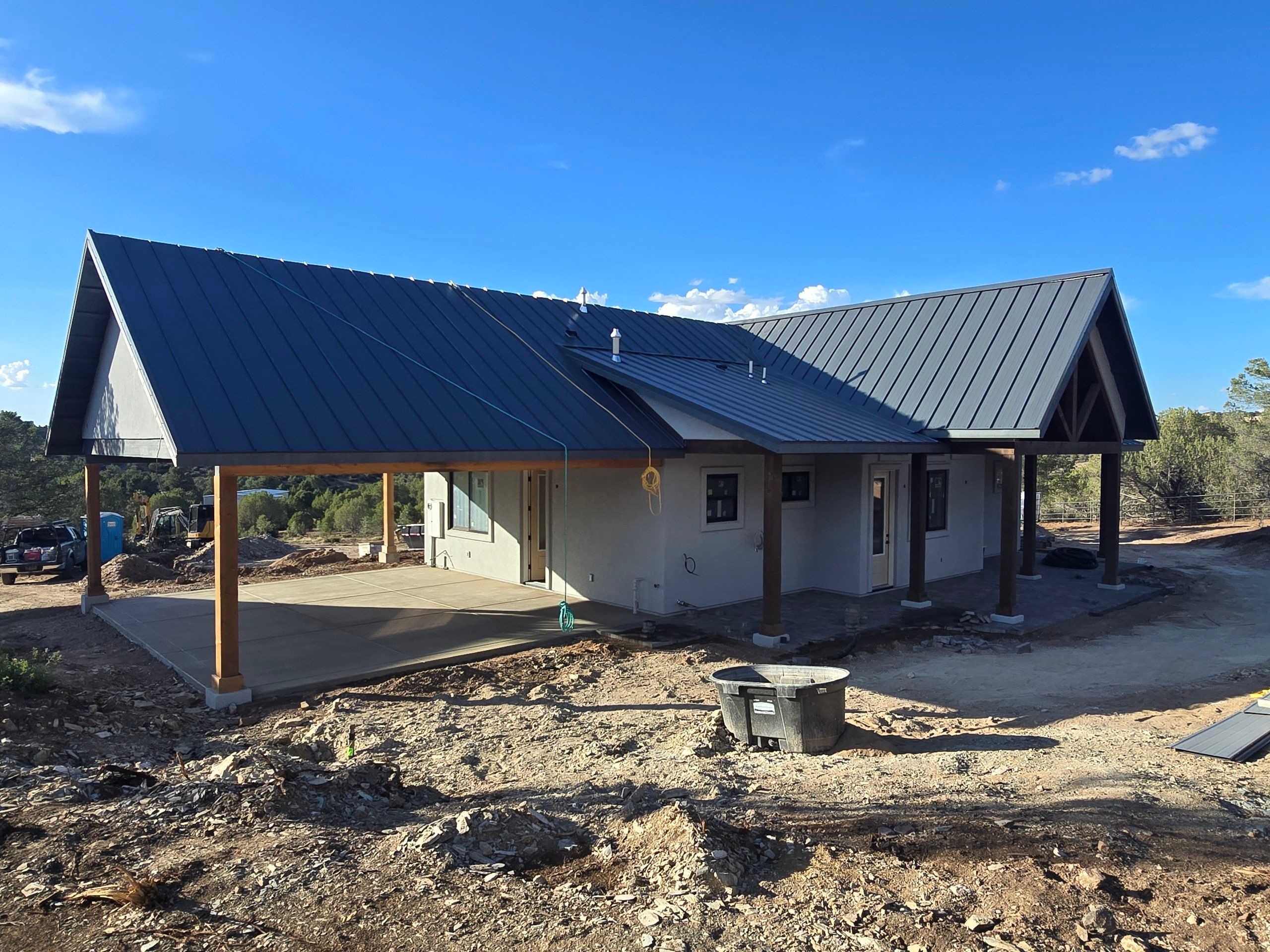 Prescott Standing Seam Metal Roof Installation by Badger Roofing