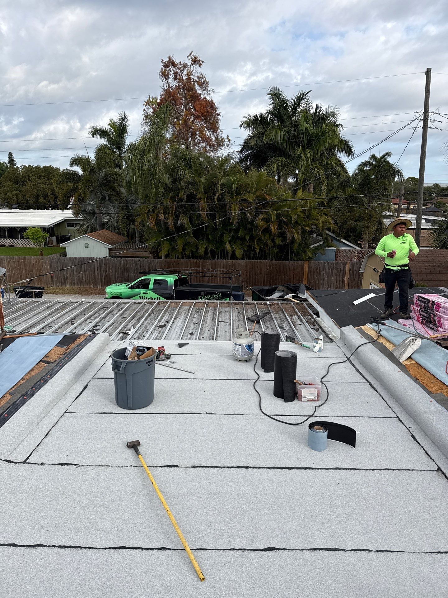 Project in St. Petersburg 33710 by Mitchell Roofing Company LLC