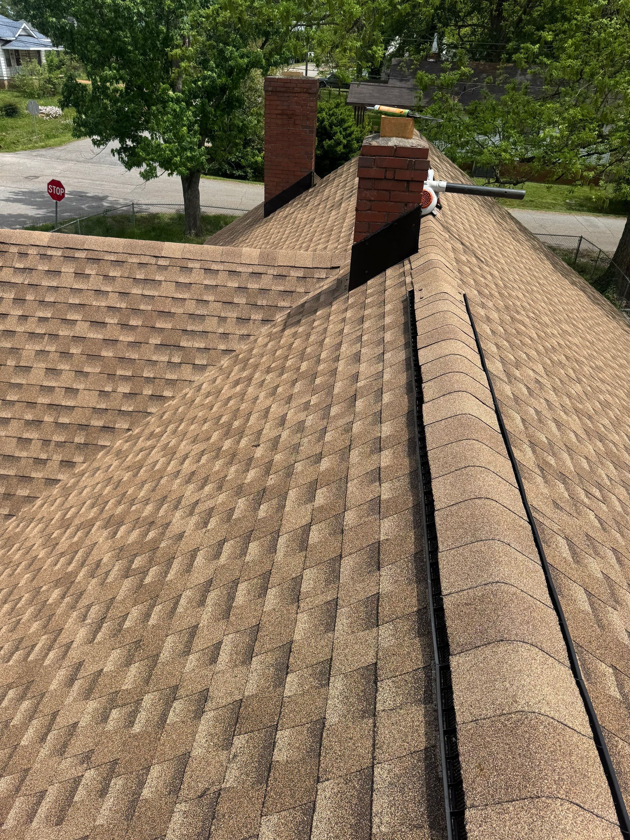 Project in Greenville by Roofsters