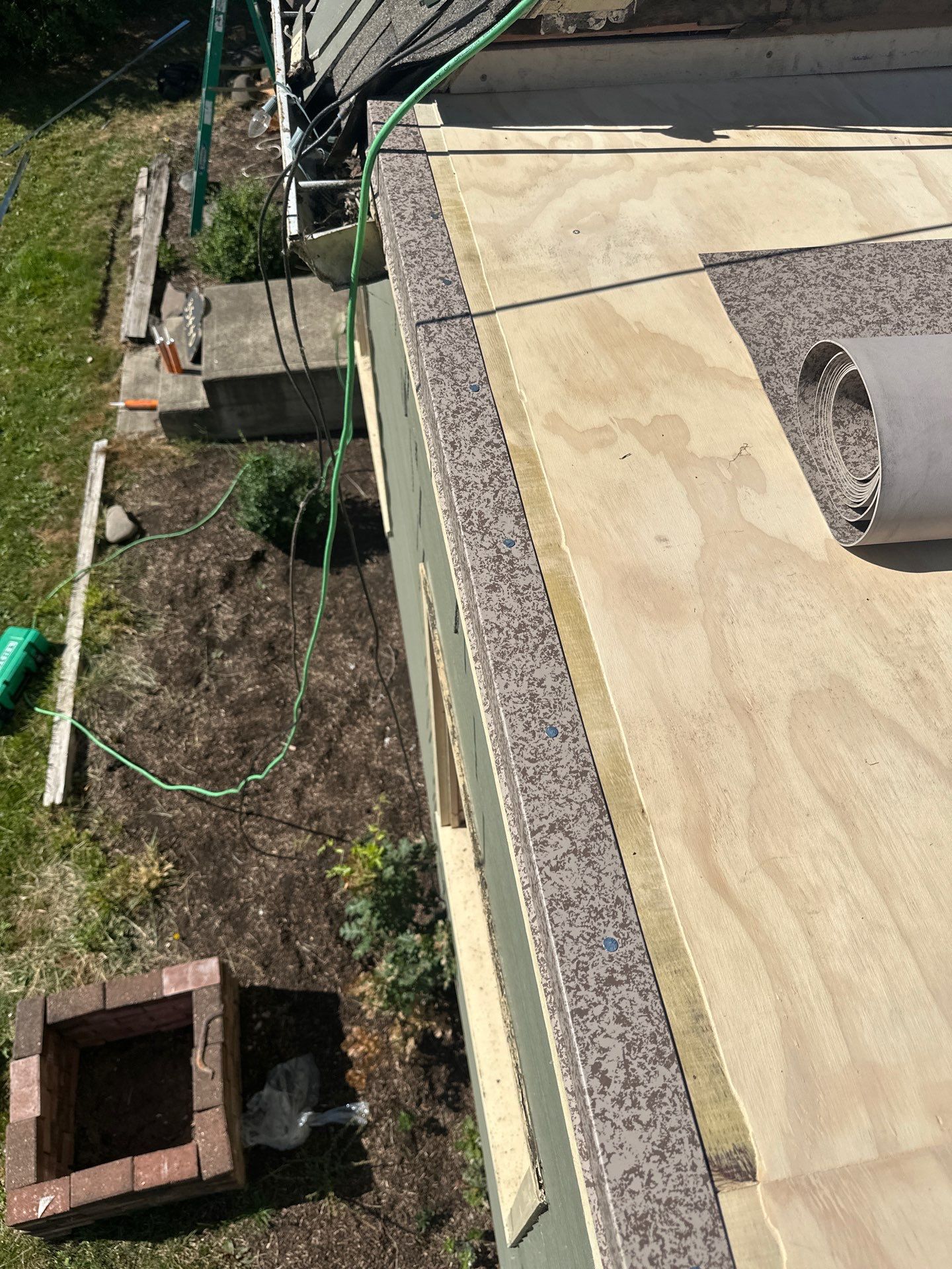 Dec-Tec Walkable Membrane using Dec-Tec (Color: Bronze) by Orezona Building & Roofing Company, Inc.