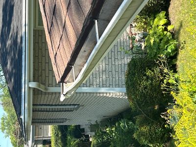 Turtle Shell gutter protection installation in Joliet, IL 60435, photograph 10