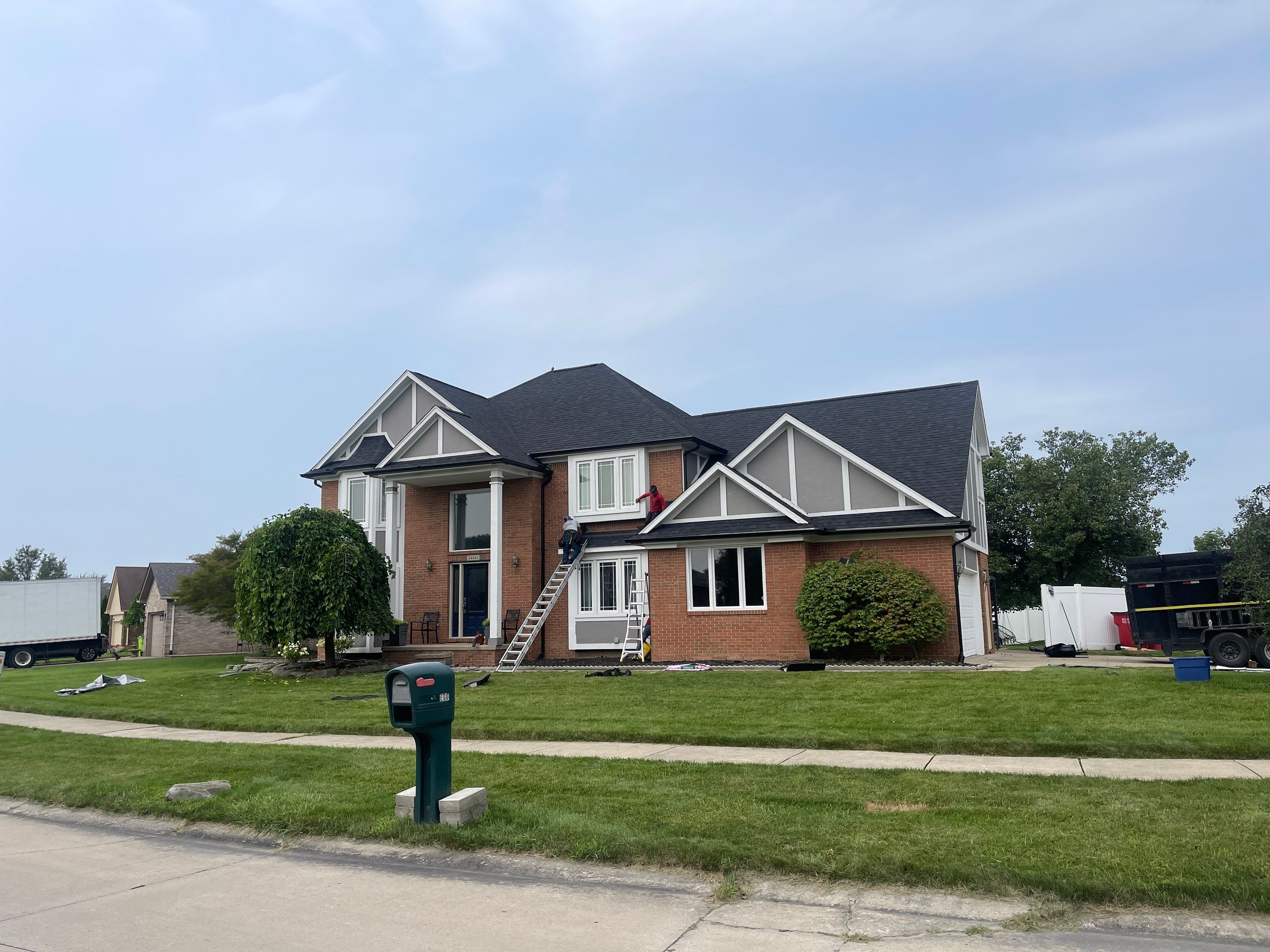 Residential Roofing Installation using Owens Corning Duration Onyx Black by JNR Roofing LLC