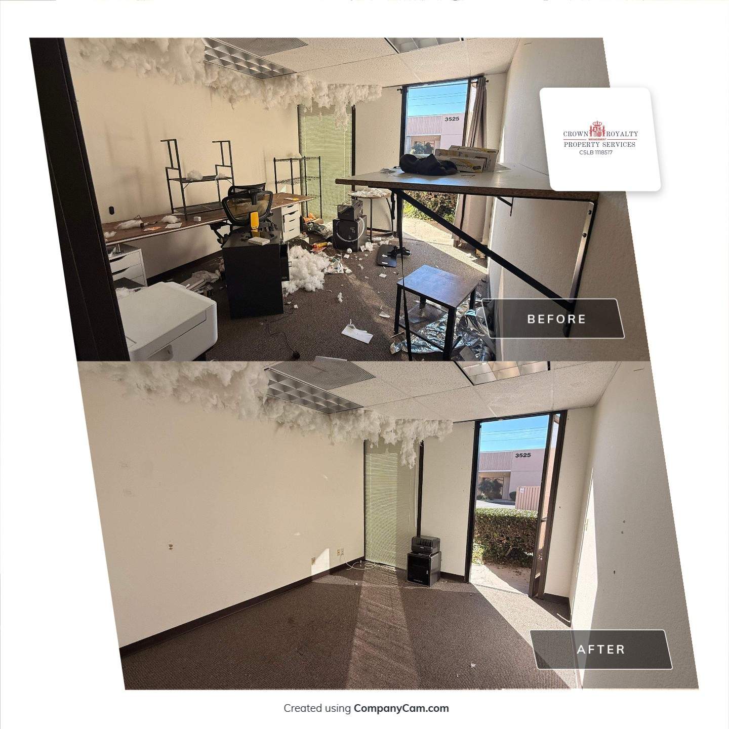 Before and After - ICSC by Crown Royalty Property Services 