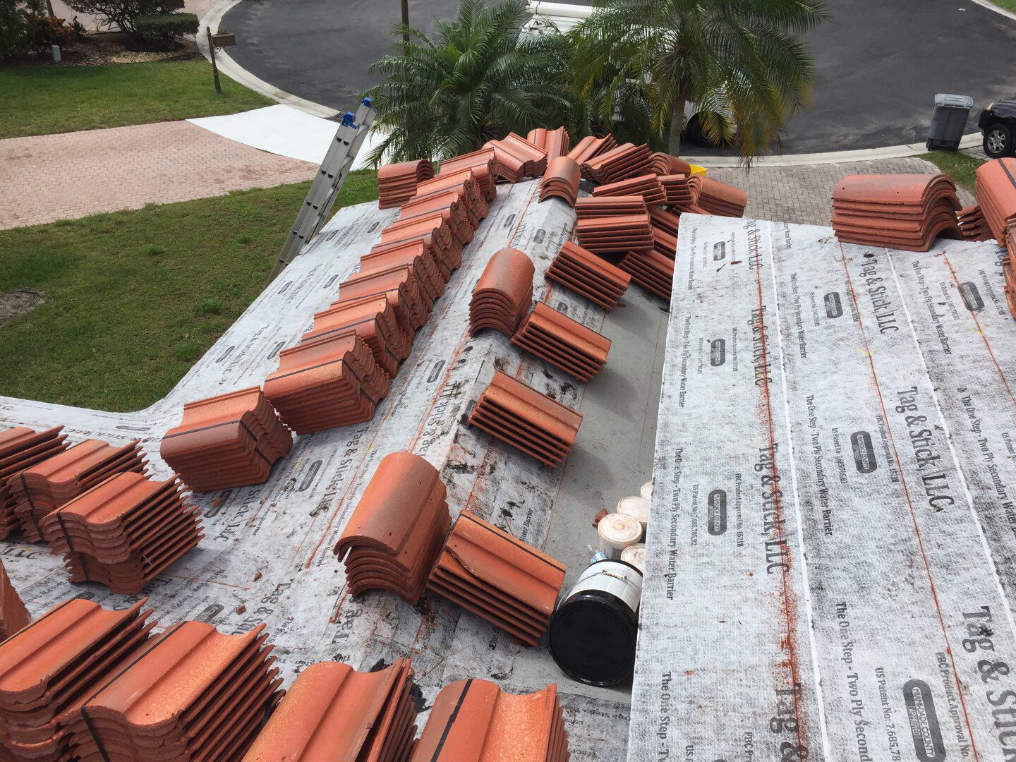 Residential Roofing Installation using Eagle Roofing Tile by BLUES BROTHERS ROOFING