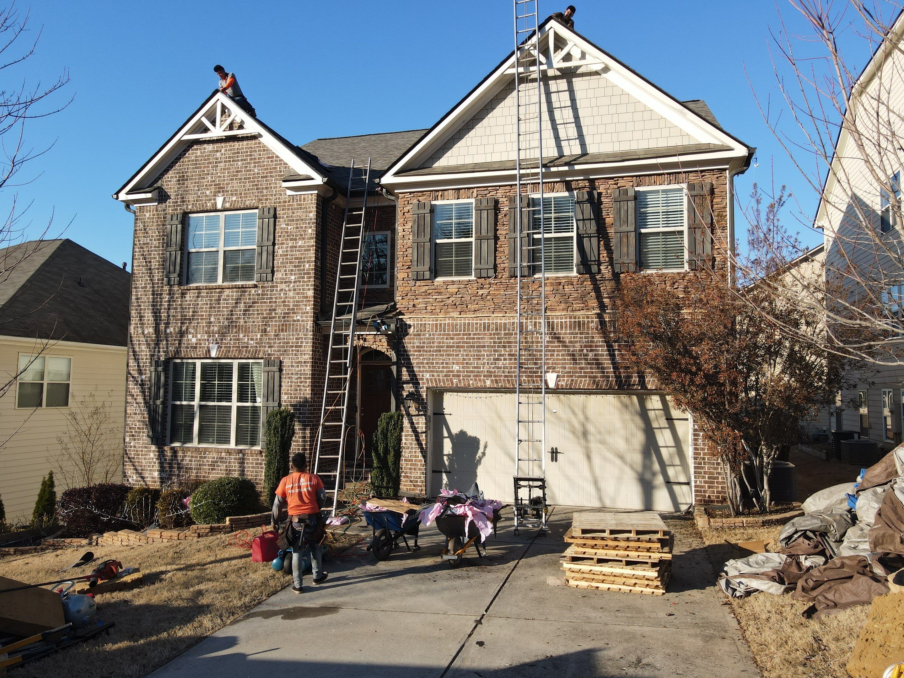 Residential Roofing Installation using Owens Corning by Inspector Roofing and Restoration