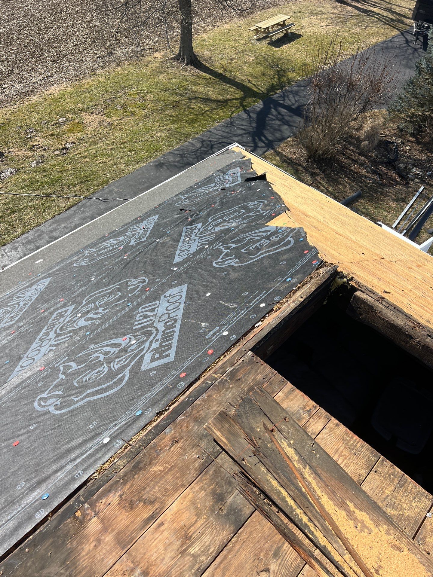 Residential Roofing Installation using Duration Series Shingles - Driftwood by RoofX 