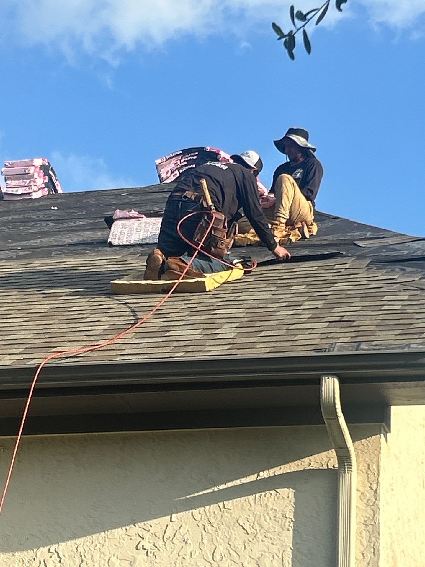 Residential Roofing Repair using Owen's Corning Duration (Lifetime) Shingles by Roof Repair Company