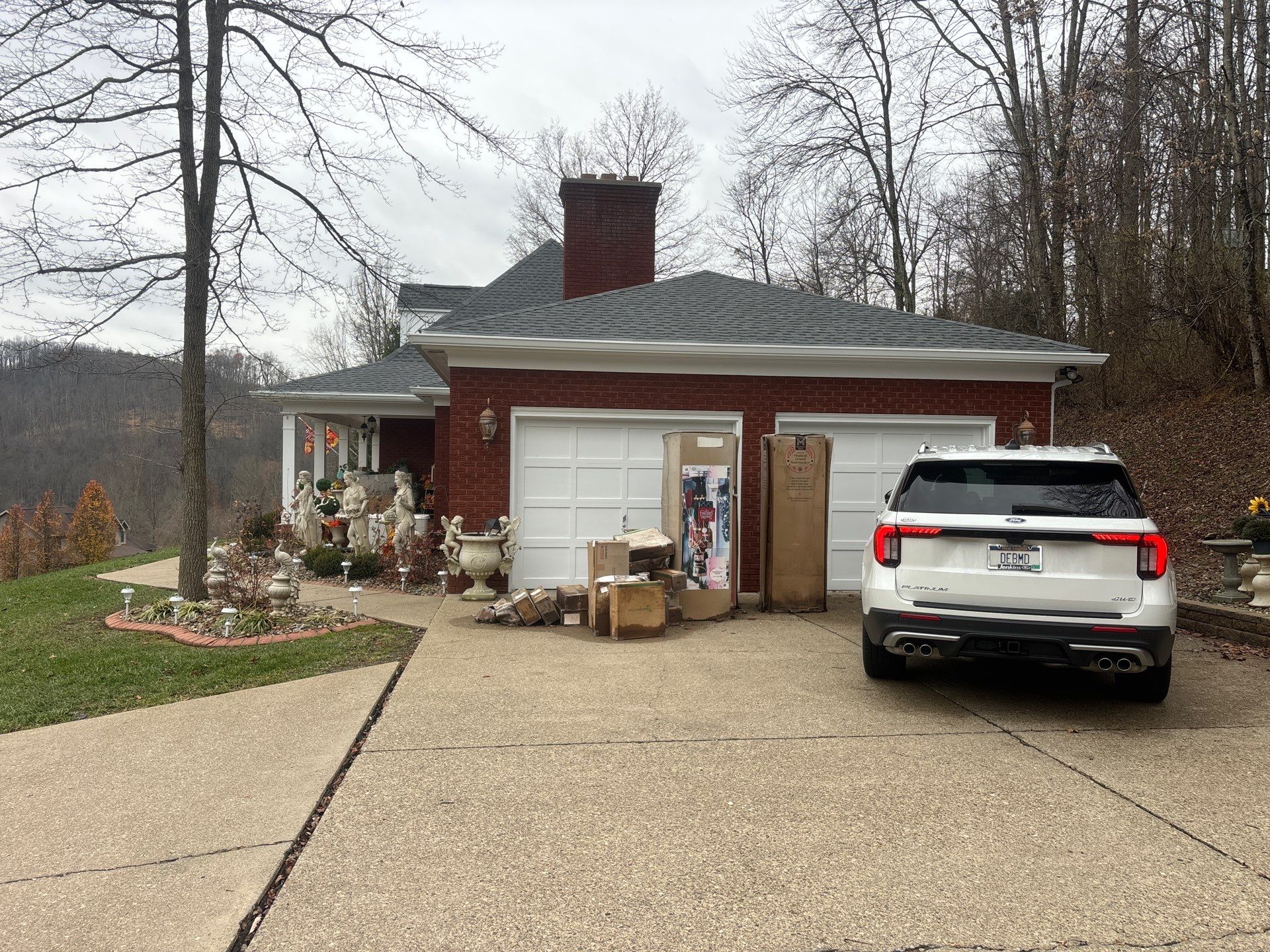 Residential Roofing Installation using GAF Timberline HDZ Pewter Gray by Rainstoppers Roofing