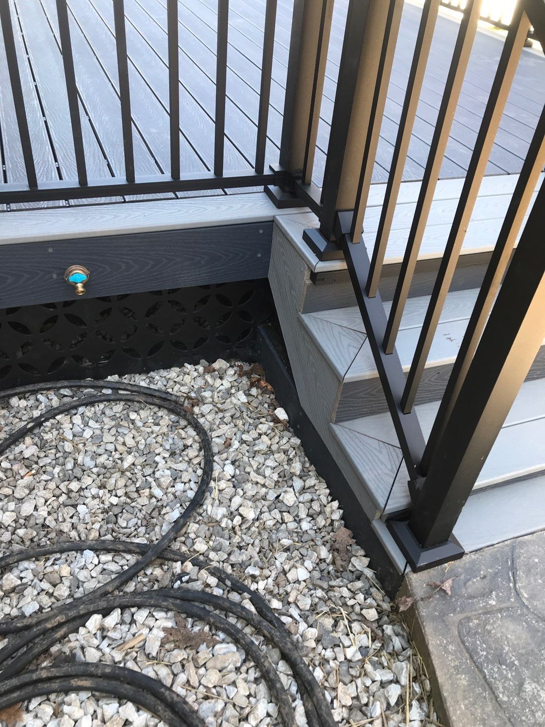 Deck Installation using Trex Decking and Railing  by Secure Construction Company Inc