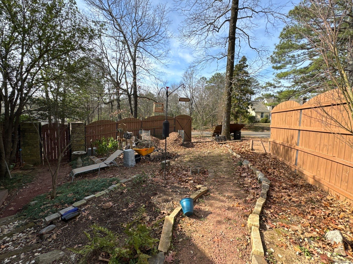 Wendover Drive - Fence by Pillar and Pine