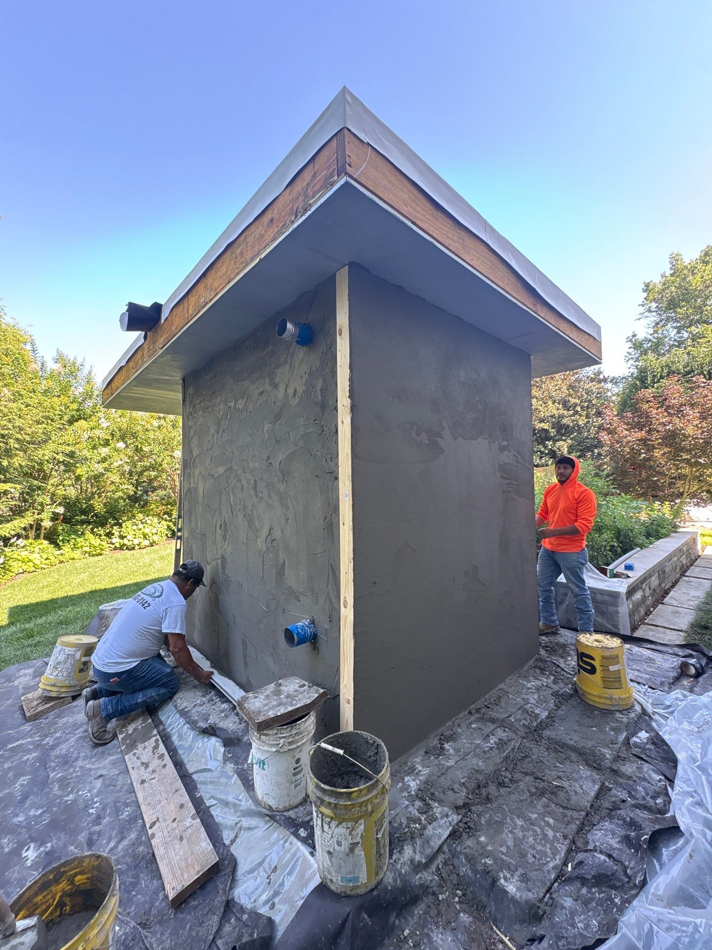 Modern Stucco Restoration and Skim Coat Repair in Nashville by U.S. Exterior Solutions