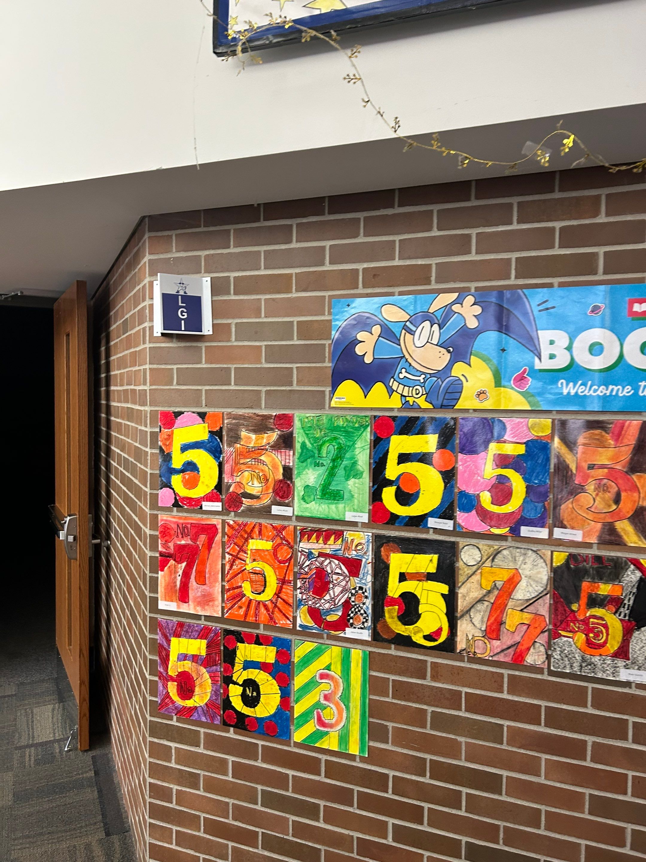 NorthPoint Elementary School Interior and Exterior Signage Installation by Hayes Design co