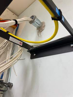 Structured cabling installation by CimaSolutions