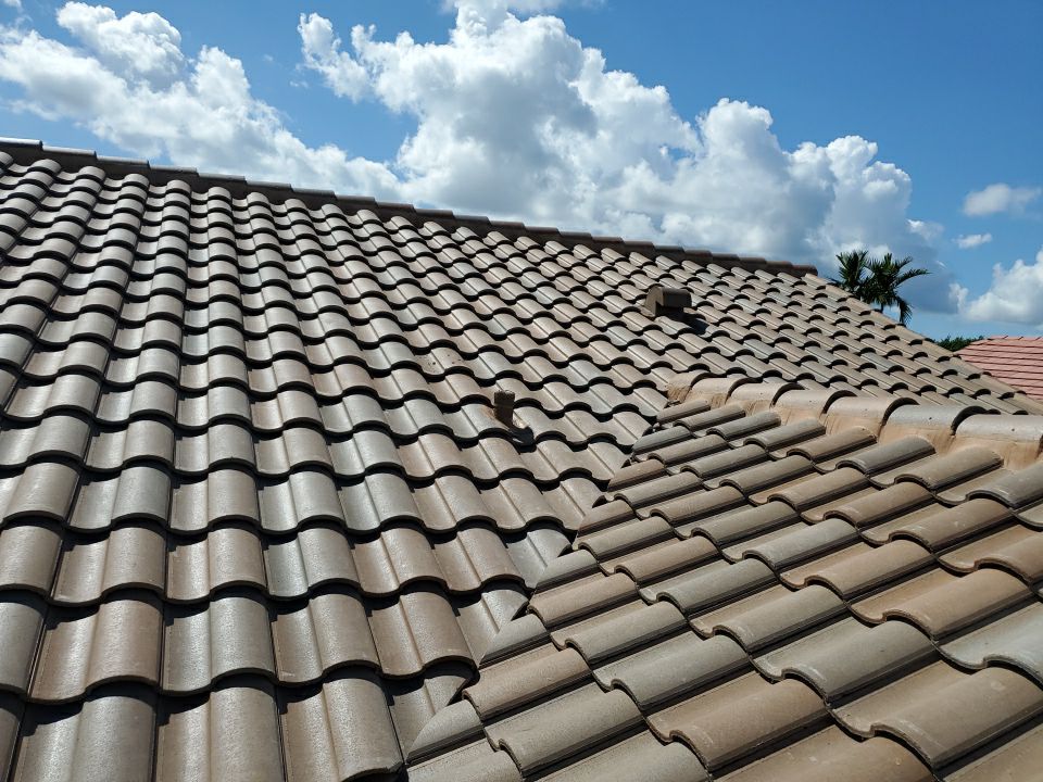 Residential Roofing Installation using Eagle Roofing Tile by BLUES BROTHERS ROOFING
