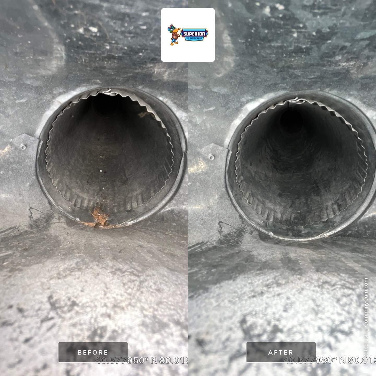 Air Duct Cleaning With a Vacuum Truck in Allison Park, PA by Superior Air Duct Cleaning