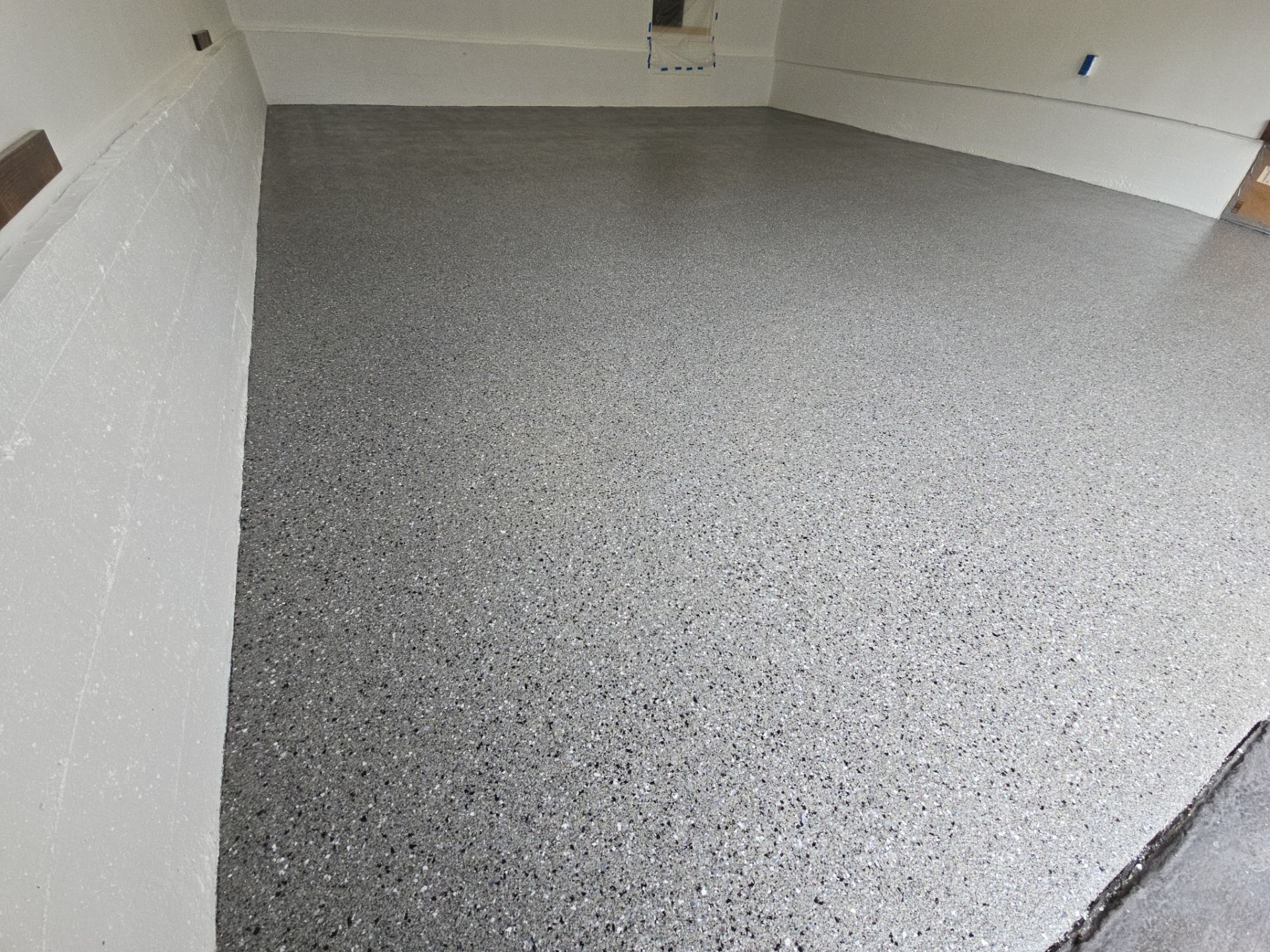 Garage Transformation using Slate Hybrid by Croc Coatings, LLC