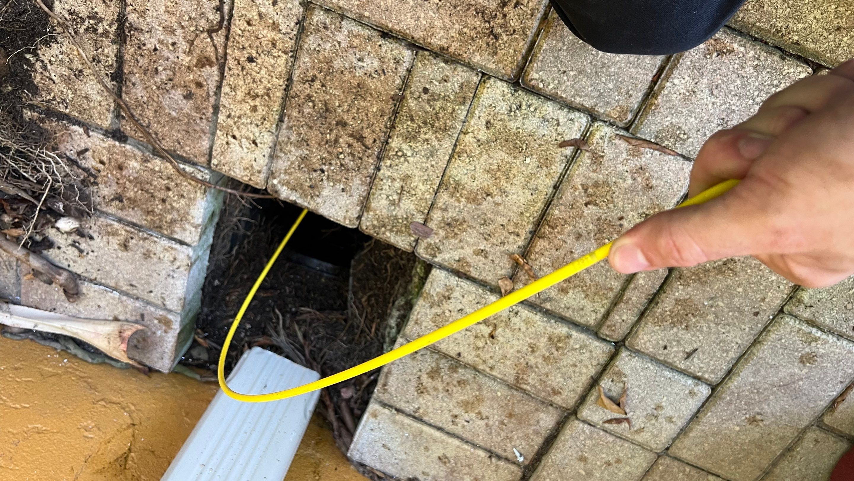 Residential Stormwater Gutter Drain System Maintenance by APS Power & Water