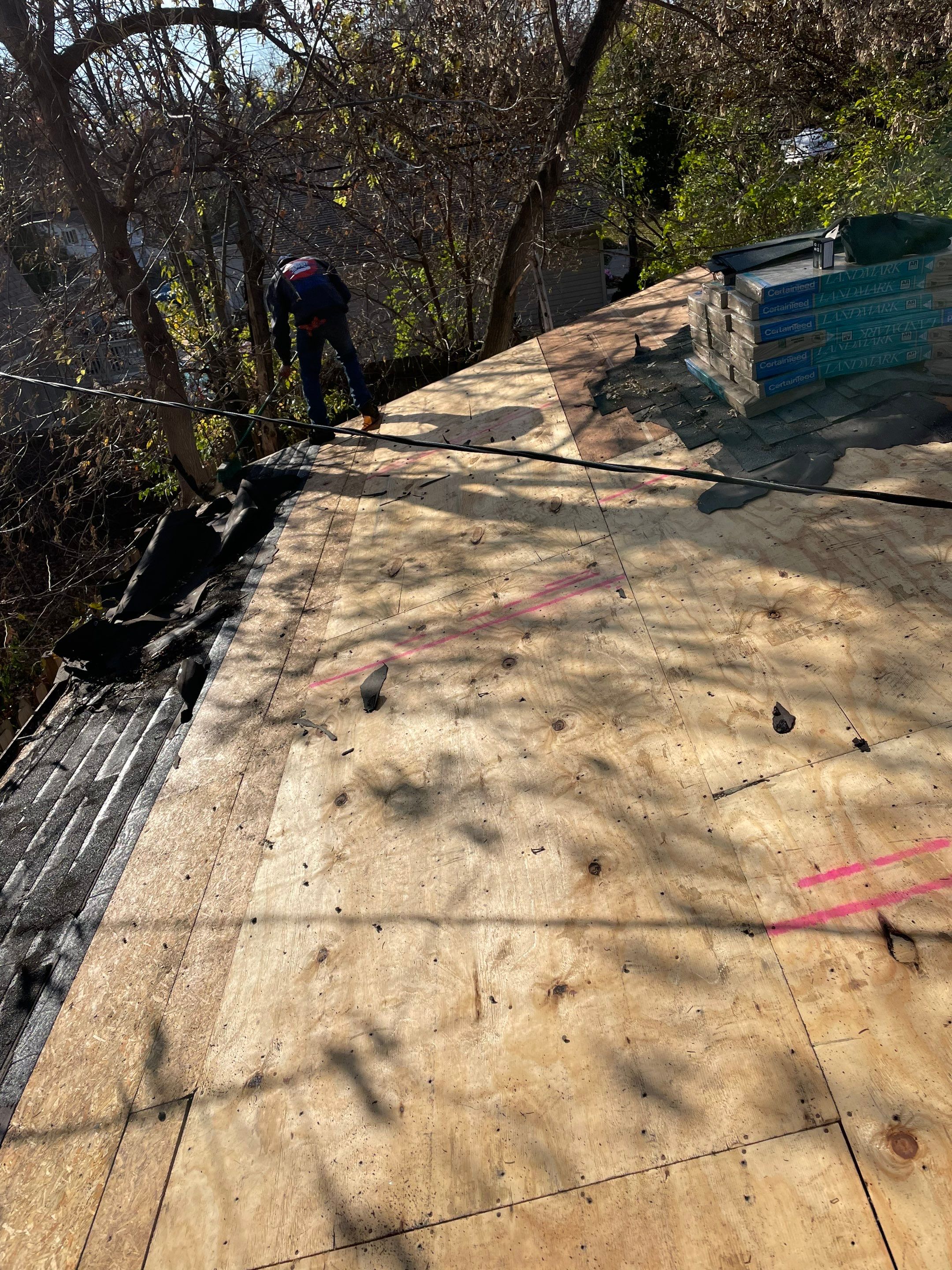 Roof Replacement using CertainTeed Landmark by 180 Contractors