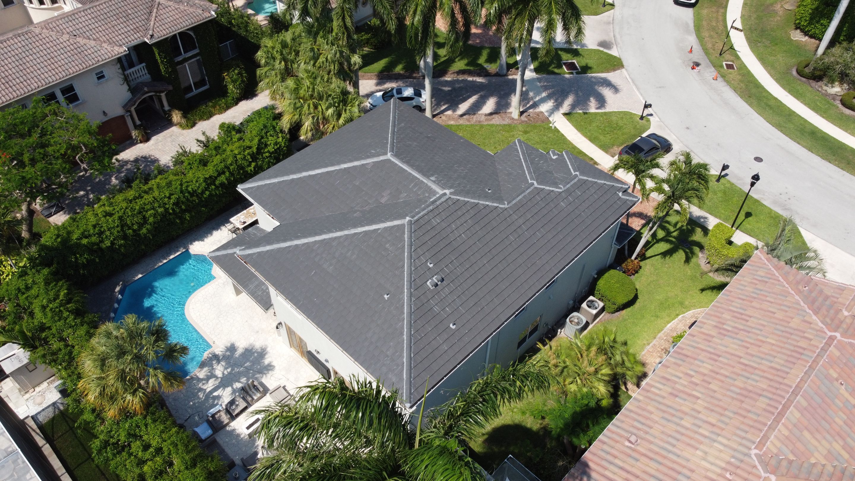 Residential Roofing Installation using Eagle Roofing Tile by BLUES BROTHERS ROOFING