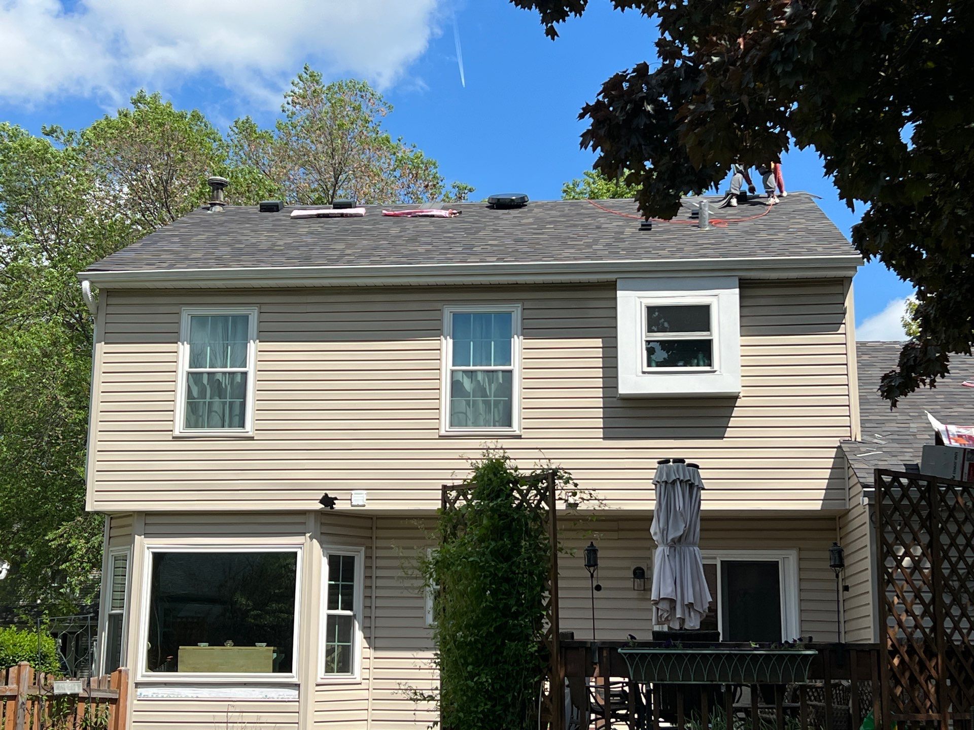 Residential Roofing Installation using Owens Corning  by Perfect Exteriors Inc. 