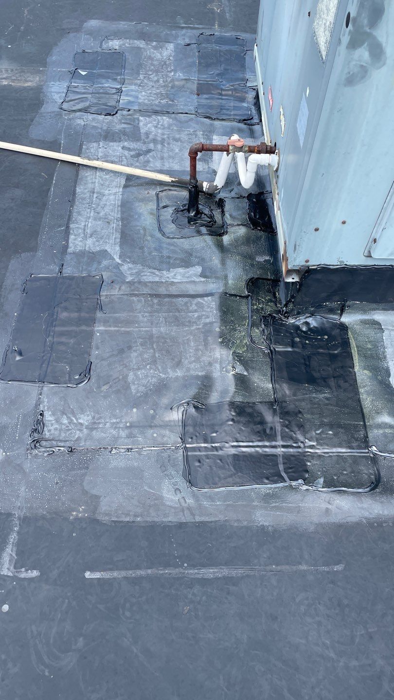 Commercial Roofing Repair using EPDM Roofing by Secure Construction Company Inc