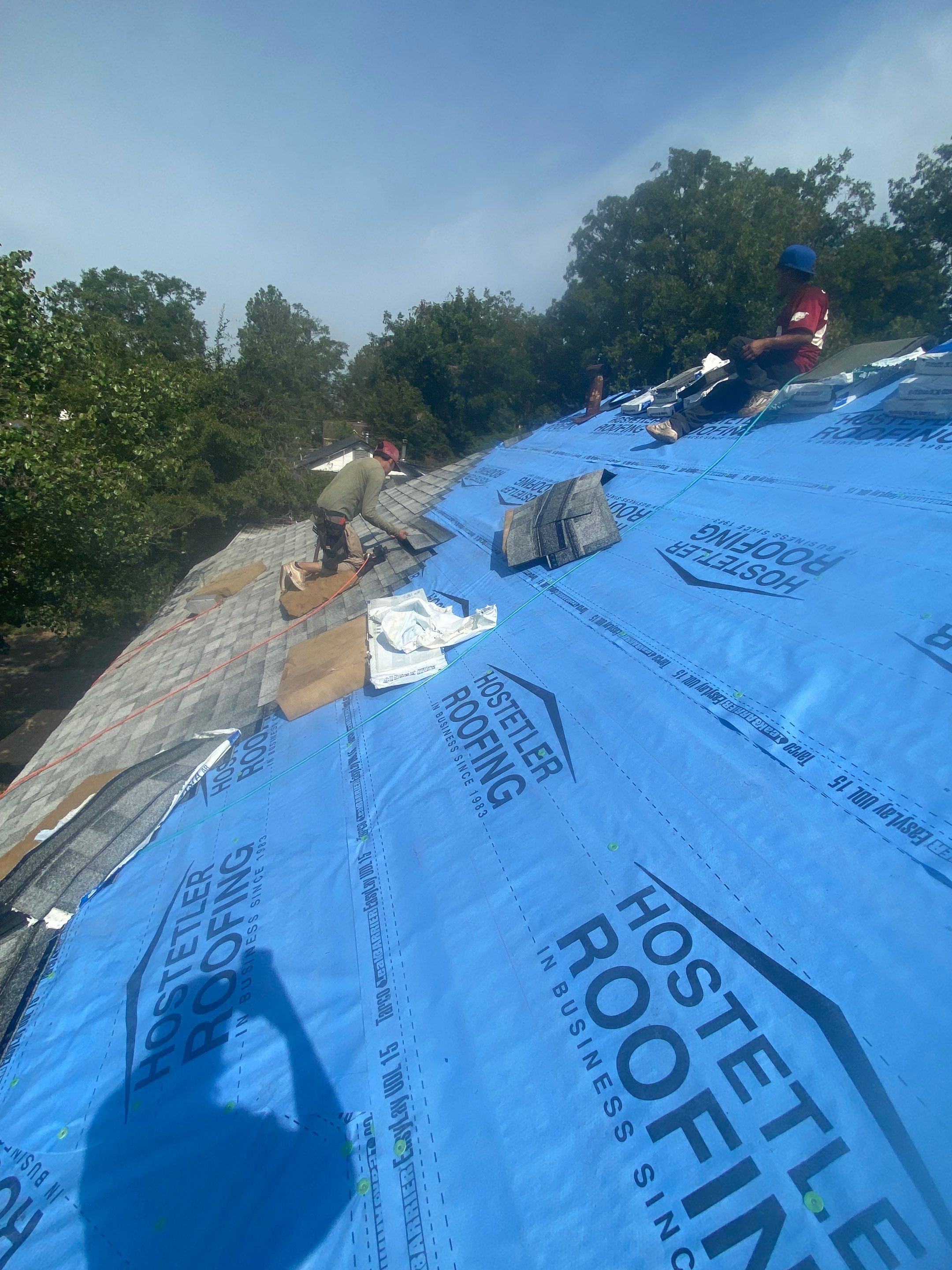 Residential Shingle Reroof using Malarkey Vista by Hostetler Roofing